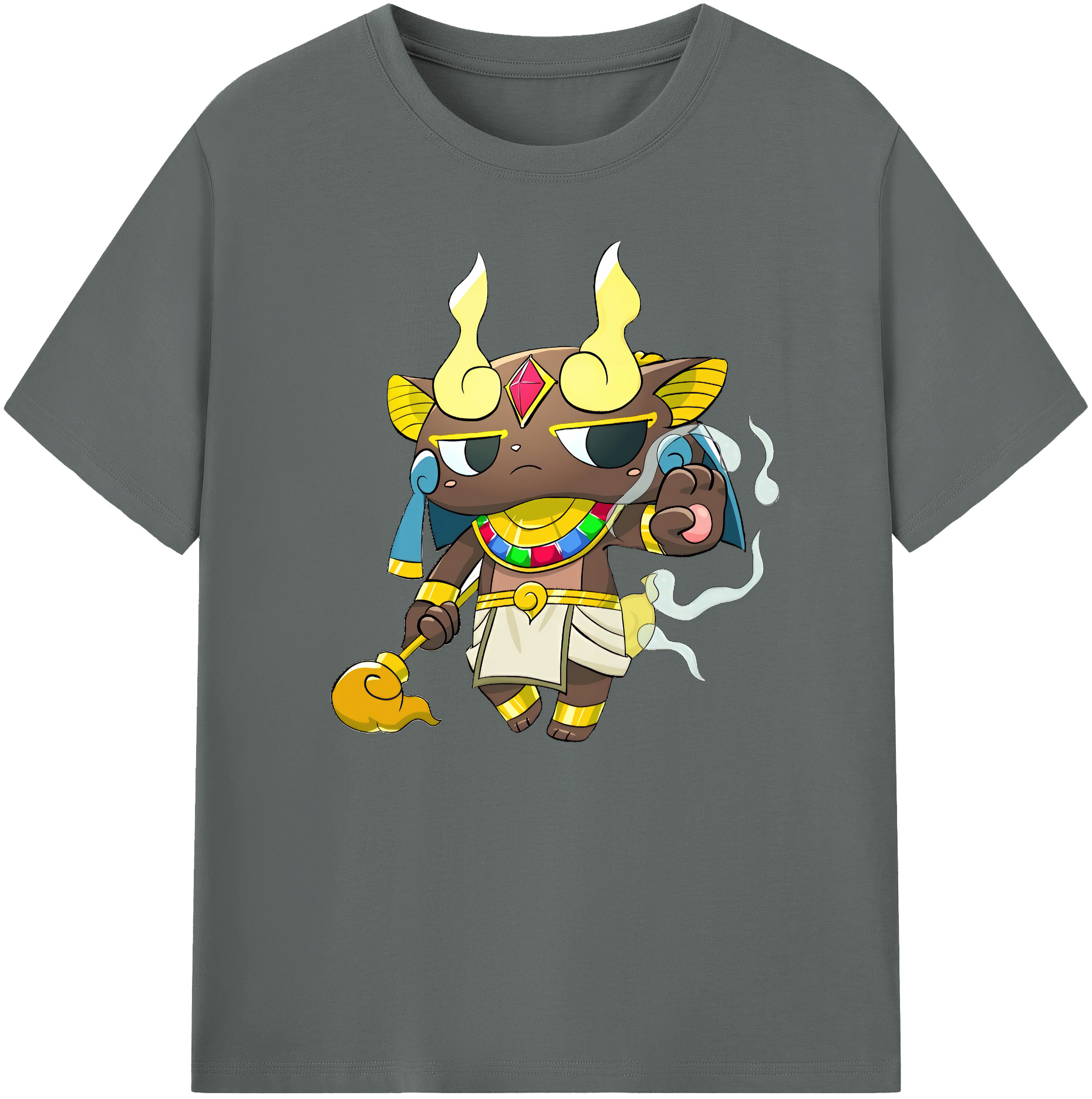 （画像用） 妖怪ウォッチ Yo-kai Watch 綿100％ メンズ半袖Tシャツ｜肌触りやわらか＆通気性
